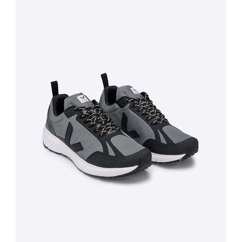 Veja CONDOR 2 ALVEOMESH Women's Shoes Black/Grey | CA 489KOR